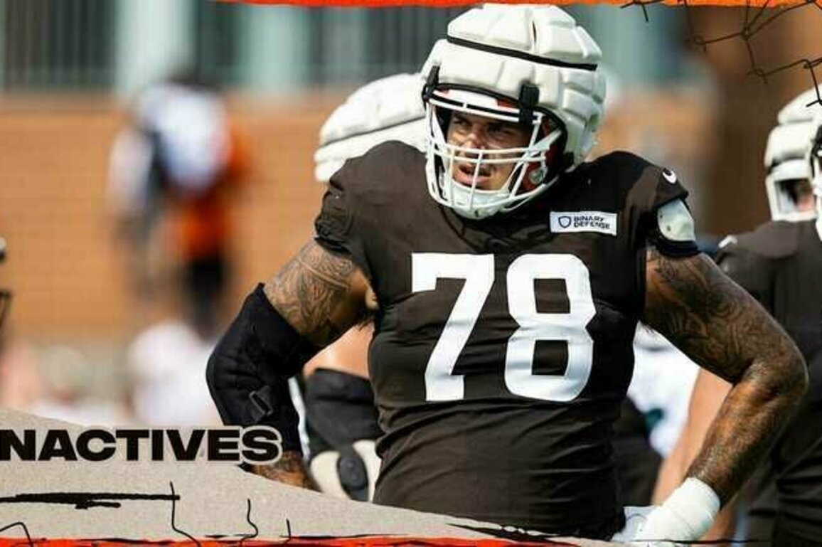 Browns announce inactives for Week 2 vs. the Ravens