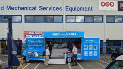 The 'WaVan' hits the road for a merchant roadshow