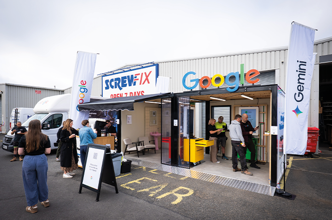 Screwfix and Google to help equip trades with AI tools