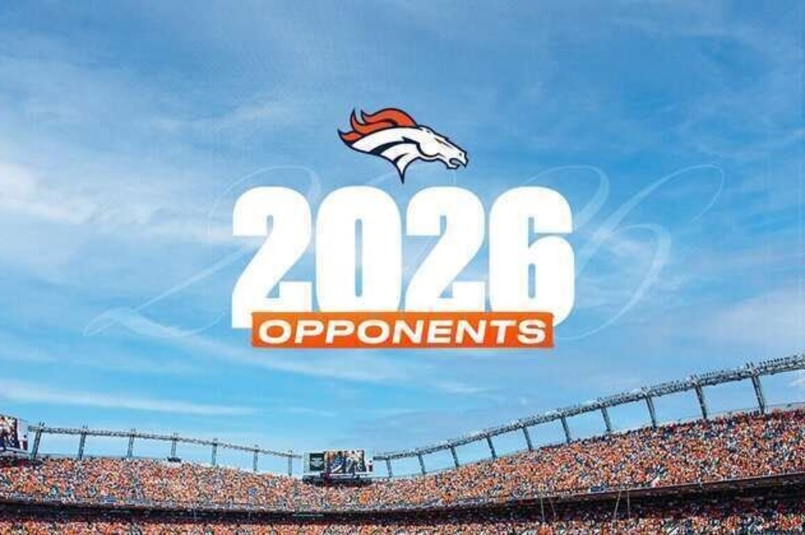 Broncos' opponents finalized for 2026 season