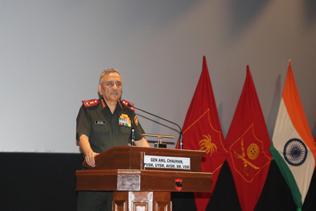 CDS General Anil Chauhan visits Southern Command, reviews security and preparedness