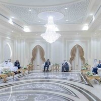 Sharjah Ruler receives sons of reciter Abdul Basit Abdul Samad