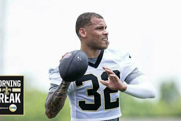 Morning Break: Saints show off new looks and skills at 2025 Minicamp