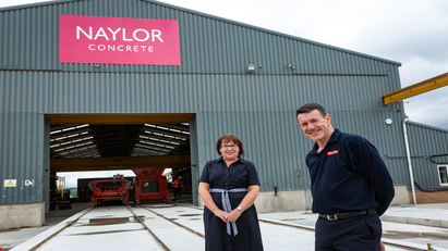 Naylor Industries  launches £2 million concrete products factory
