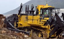  Escavadeira autônoma D375Ai-8 da Komatsu/Divulgação