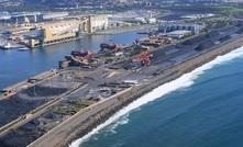 Port Kembla on Australia's eastern seaboard