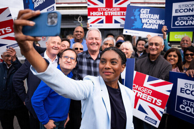 Tory leader warns of civil war in UK