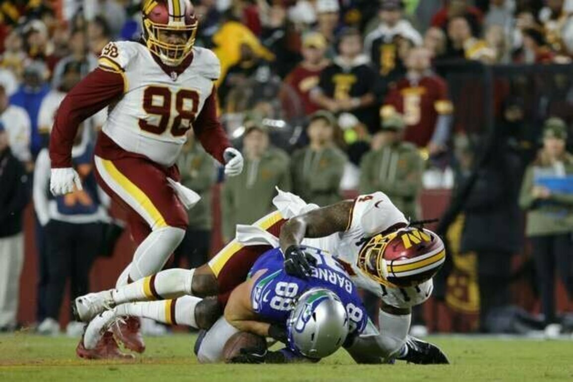 Commanders LB Frankie Luvu wins appeal of 1-game suspension