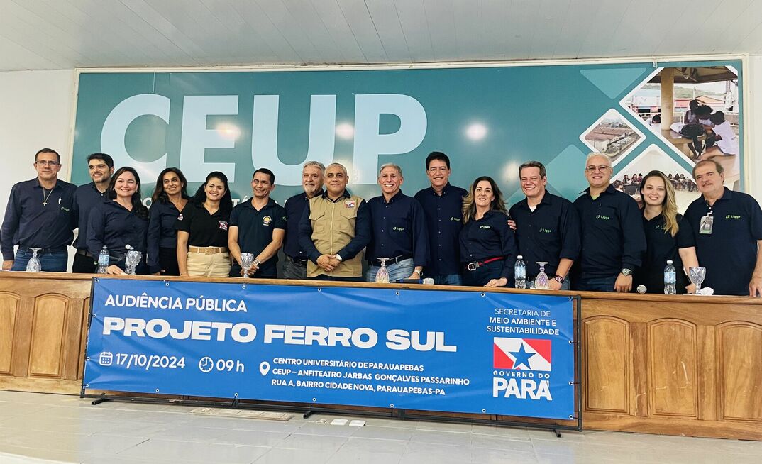 Audiência pública do projeto de minério de ferro Ferro Sul, da Ligga