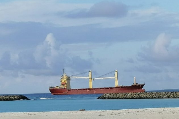 Cargo vessel MCP Linz reaches anchorage at Maldives' Kulhudhufushi