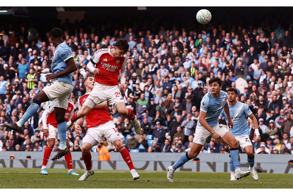 Premier League: Haaland sinks Arsenal as Manchester City tighten grip on title hunt
