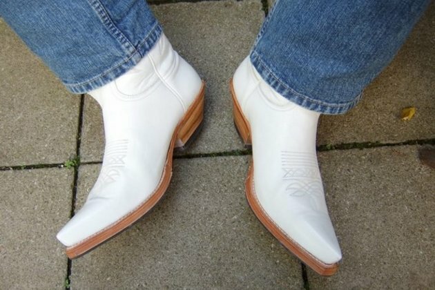 White is the new black for men's footwear
