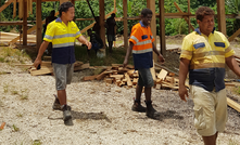 Workers at Isabel.