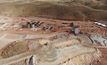 First ore stockpiled at the Warroona fold project in WA's Pilbara region. 