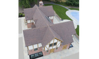 Handmade clay tiles create historic-style new build