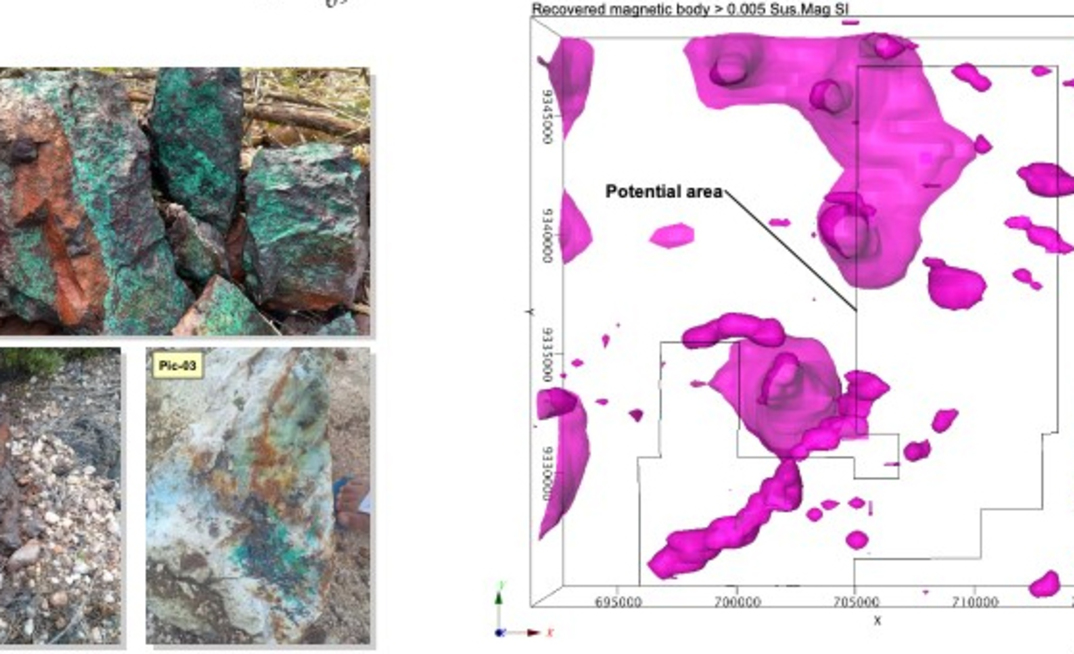 Exploração no projeto de cobre Jucurutu