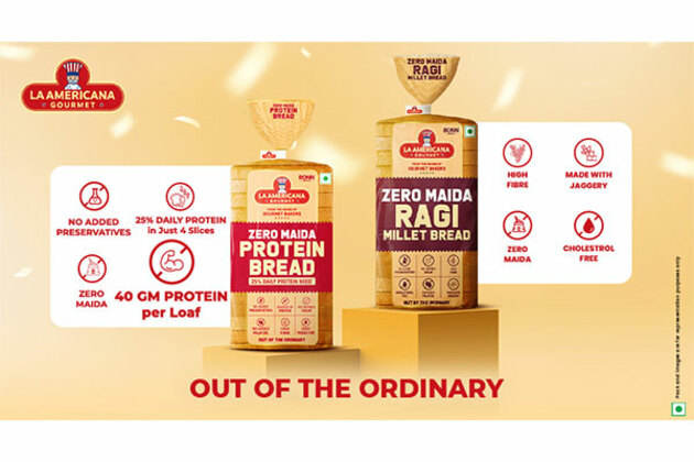 LA Americana Gourmet By Bonn Group strengthens its portfolio & expands its Range with Protein Bread and Ragi Millet Bread