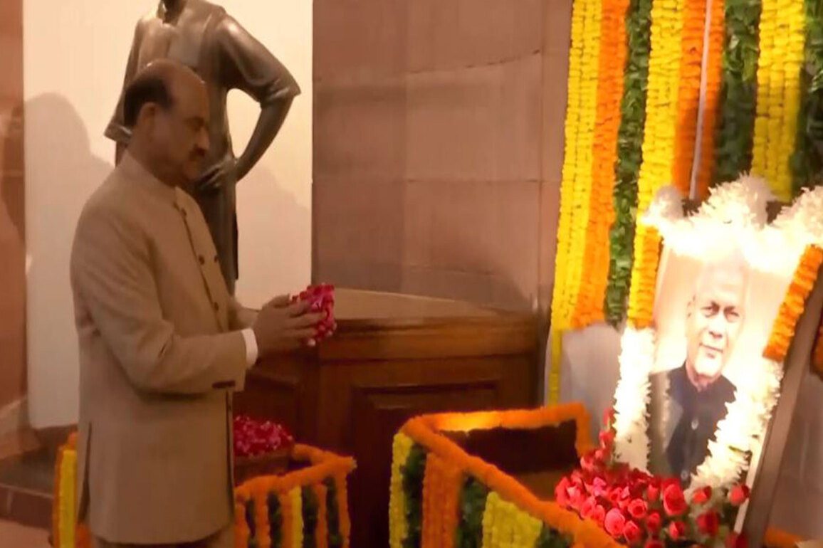 Om Birla pays tribute to former Lok Sabha Speaker Rabi Ray on his birth anniversary
