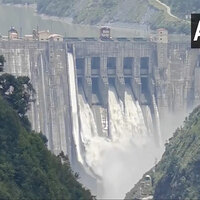 J-K: Three gates of Baglihar dam opened as Chenab river swells after heavy rainfall