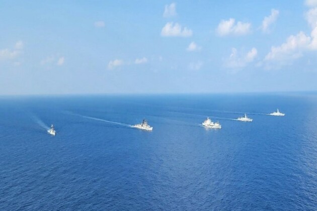 Naval ships of India, Russia participating in Exercise Indra set sail
