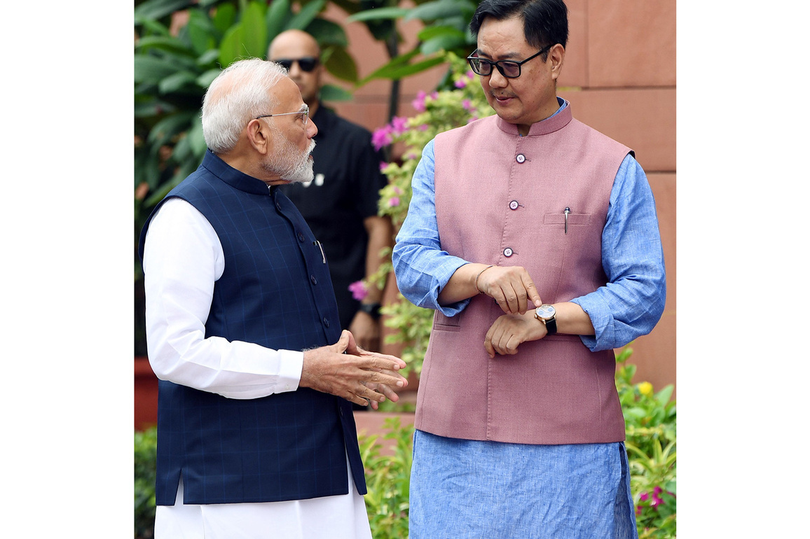 "Testament to tireless dedication, integrity and nation-first governance..." Kiren Rijiju hails PM Modi
