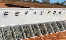  Krakatoa Resources’ MMRC01 chip tray from the start of a major sulphide section