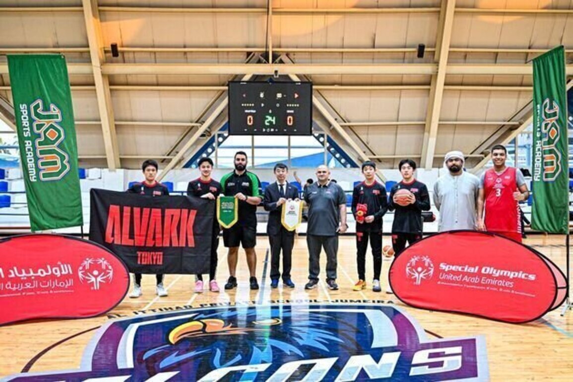 Special Olympics UAE concludes basketball programme with Japan's Alvark Tokyo