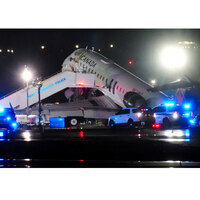 Large-scale emergency response follows collision at New York airport