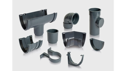 New Trend-Led Anthracite Grey Guttering available from Wavin Osma