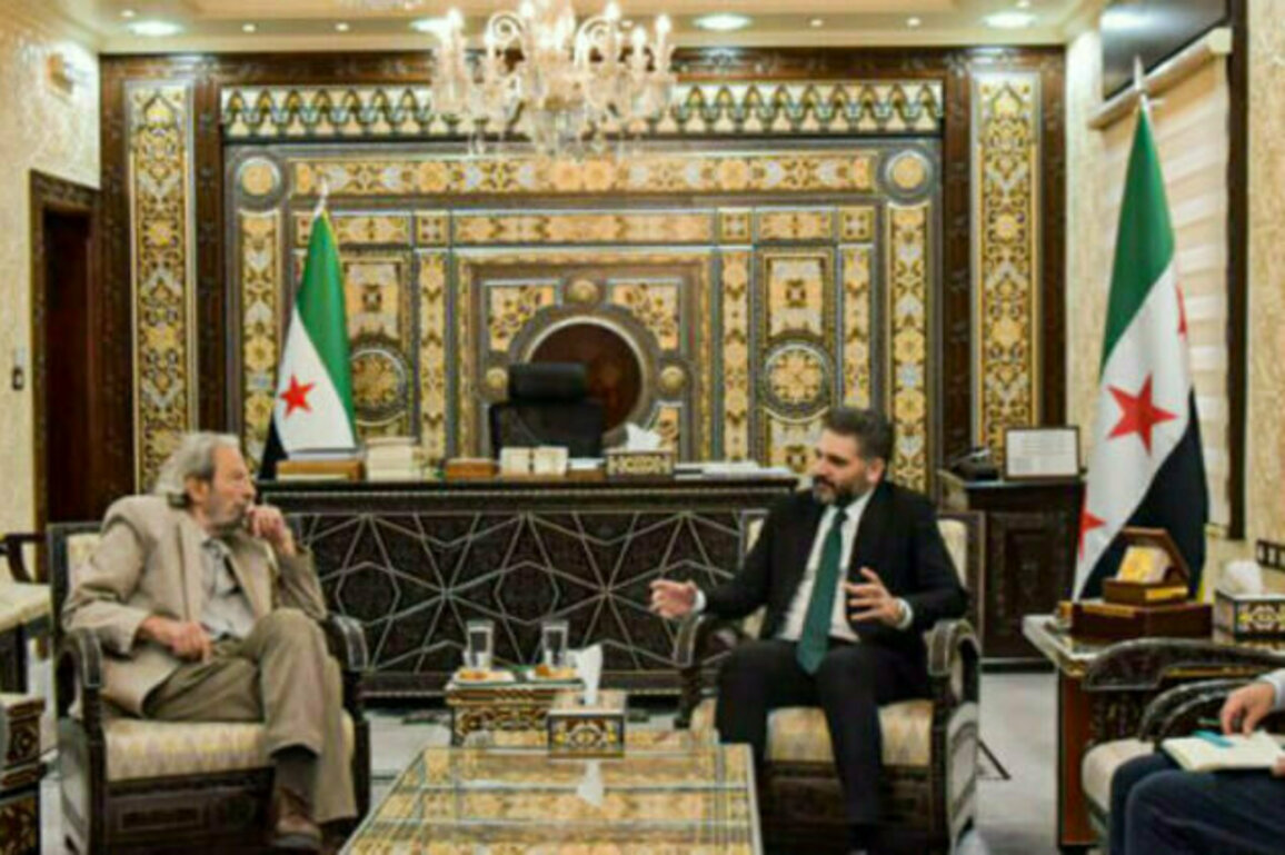 Minister of culture meets Film Director Mohammad Malas