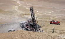 Drilling at Filo Mining's Filo del Sol in San Juan, Argentina