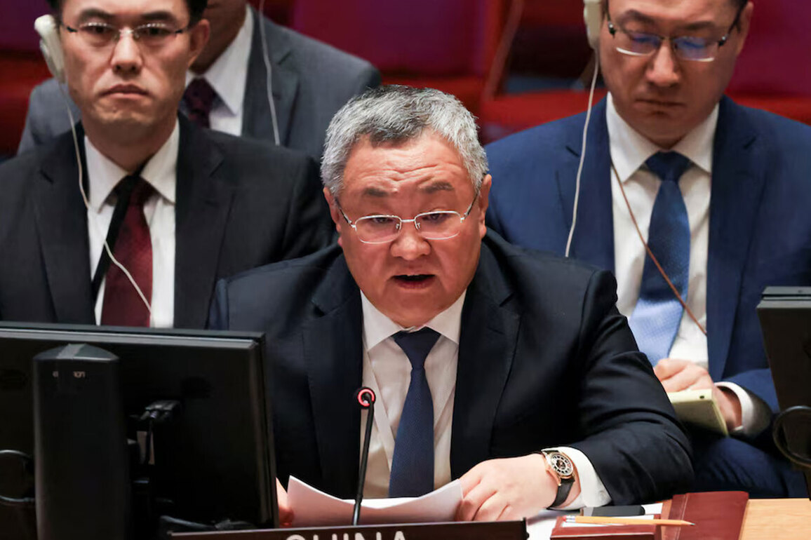 China opposes use of force in Middle East, warns it would "legitimise unlawful" action: UN envoy