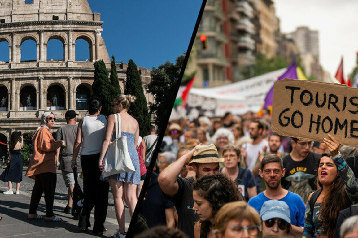 Anti-tourism protests are not new. They happened in ancient Rome, 19th-century England and after World War II