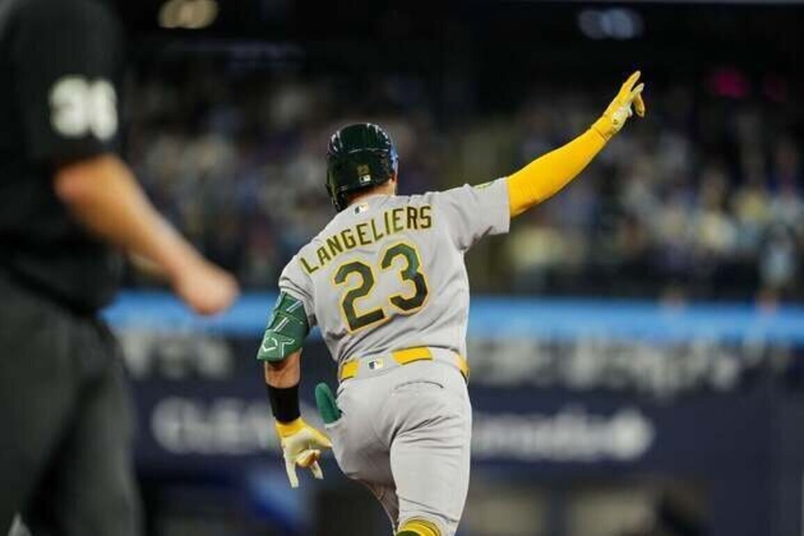 Athletics' Shea Langeliers riding historic start into Astros series