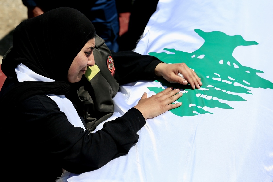 LEBANON-TYRE-ISRAELI AIRSTRIKES-MOURNING