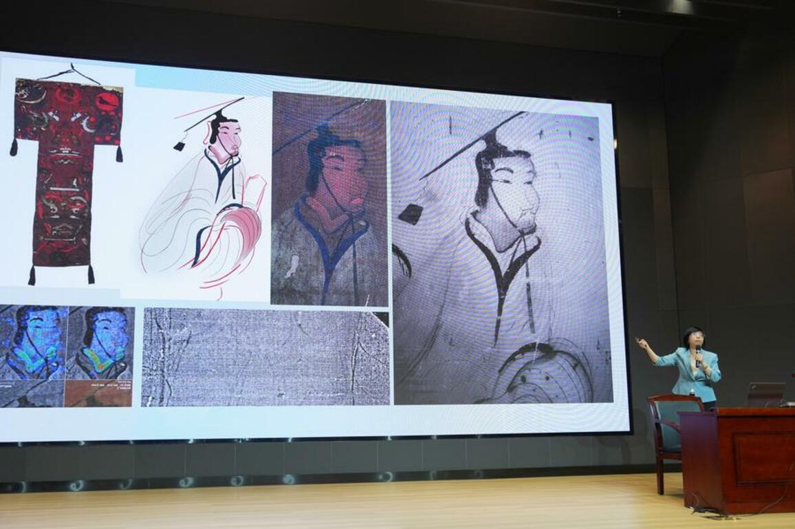 China museum finds overpainting traces on millennia-old silk painting