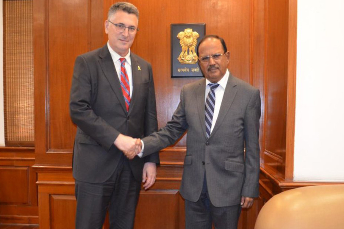 "We're building long-term strategic partnership...": Israel's Foreign Minister Sa'ar meets NSA Doval in Delhi