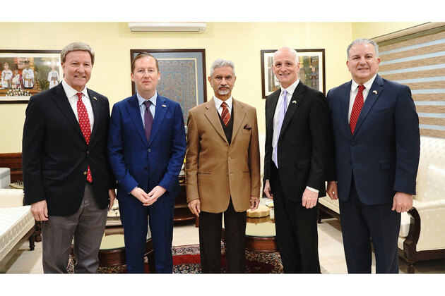 Jaishankar discusses ties, Indo-Pacific, Ukraine with US congressional delegation