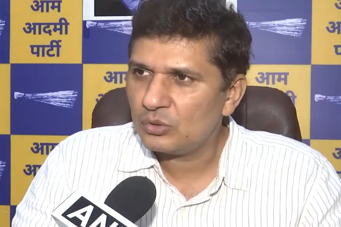 "After Bengal, focus shifted to upcoming elections in Punjab, Goa": AAP's Saurabh Bharadwaj on Singla's arrest by ED