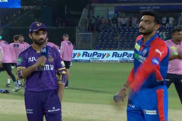 IPL 2025: DC skipper Axar Patel wins the toss and opts to bowl against KKR