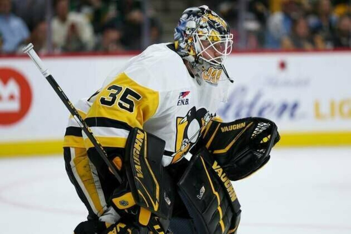 Penguins G Tristan Jarry (lower body) out at least 3 weeks