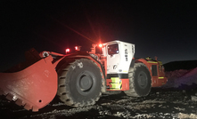 The Sandvik LH621i underground loader