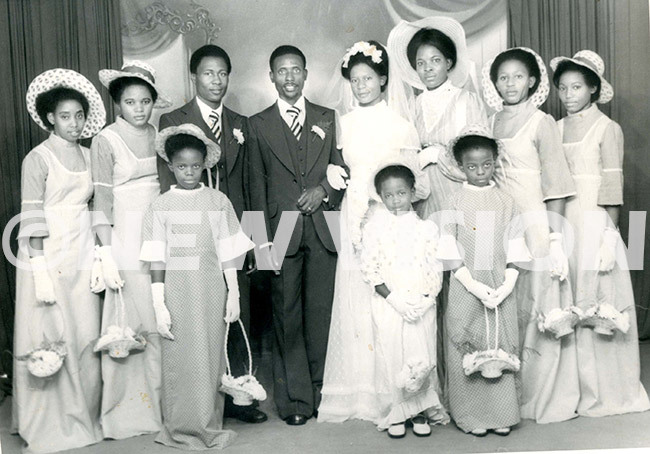  astor bed and hristine ubaiza on their wedding day