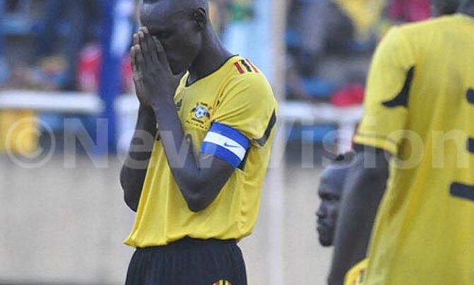 Andy Mwesigwa dropped from Cranes team Andy Mwesigwa dropped from Cranes team