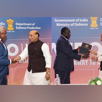 Defence Minister Rajnath Singh holds bilateral meetings with Fiji, South Sudan counterparts