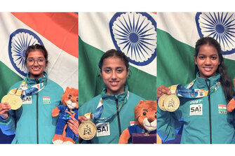 5 Gold Medals Won by Galgotias University Students at the Inaugural World Yogasana Championship 2026 Featuring 79 Countries