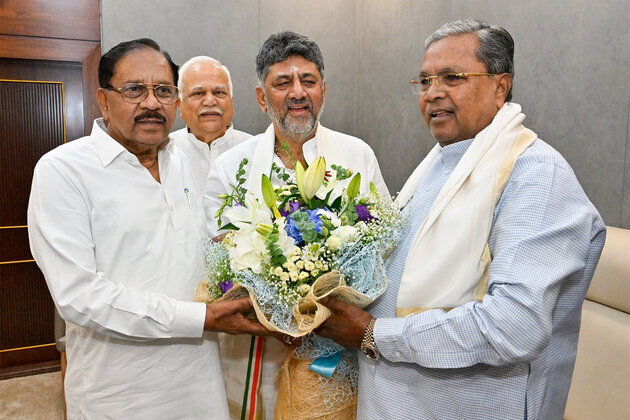 G Parameshwara set to take oath as Dy CM alongside DK Shivakumar this evening: Siddaramaiah