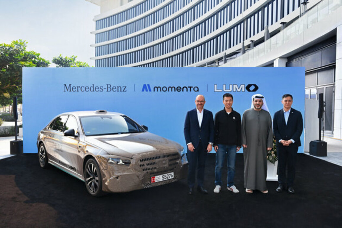 Lumo, Mercedes-Benz, Momenta to launch premium autonomous robotaxi fleet in Abu Dhabi