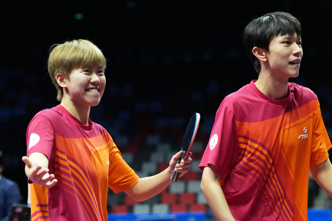 (SP)CHINA-15TH NATIONAL GAMES-TABLE TENNIS-U18 MIXED DOUBLES-FINAL (CN)