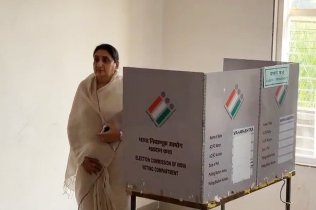Baramati Assembly bye-polls: Deputy CM Sunetra Pawar casts her vote in Baramati; terms vote as tribute to 'Dada'